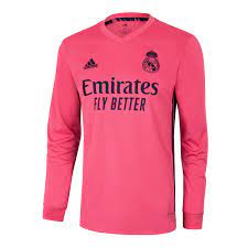 Real madrid jersey 2020 is the bestselling jersey online. Mens Real Madrid Away Shirt 20 21 Pink Long Sleeve Real Madrid Cf Us Shop