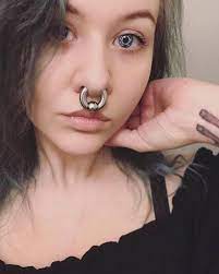 New Absolutely Free Nose Piercings Round Face Concepts A New Cosmetic Sharp Is Really A Vivid Decla In 2021 Septum Piercing Jewelry Nose Piercing Jewelry Nose Piercing
