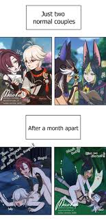 red eyes, dark-skinned male, cyno (genshin impact), animal ear fluff, male  focus - Anime R34