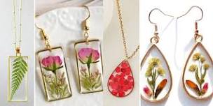 Pressed Flower & Resin Jewelry
