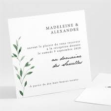 Modèle carte invitation word : Faire Part Mariage A L Ombre De L Olivier Monfairepart Com