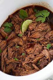 Shred with two forks and return to slow cooker. Slow Cooker Shredded Beef Tacos Cooking Classy