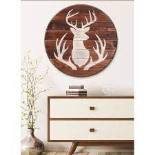 Pin By Veronica Laughter On Wood Signs In 2021 Hunting Decor Living Room Hunter Wall Decor Deer Signs