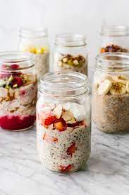 Overnight oats are so convenient for students like me xd they're easy to make and they can make a great breakfast. Easy Overnight Oats 6 Amazing Flavors Downshiftology