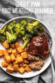 Sheet Pan Bbq Meatloaf Dinner Instructional Video Budget Bytes Recipe Meatloaf Dinner Dinner Bbq Meatloaf