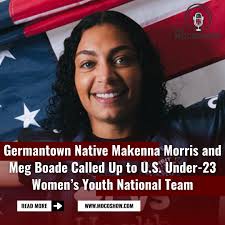 Washington Spirit forward Makenna Morris and midfielder Meg Boade have been  called up to the U.S. U-23 Women's Youth National Team, U.S. Soccer  announced today. Morris was born and raised in Germantown,