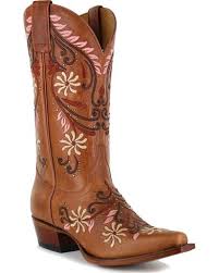 179 99 Boot Barn Shyanne Women S Studded Floral Western Boots Brown Western Boots Women Western Boots Boots