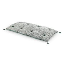 Matelas de sol 120 cm rayé, minille. Matelas De Sol Coton Lave Grace Imprime Vert La Redoute Interieurs La Redoute
