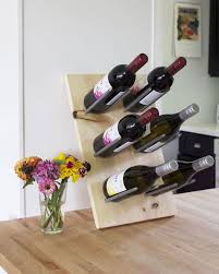 Simple wine rack for basement. 16 Diy Wine Rack Ideas Homemade Wine Rack Ideas