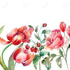Who was the first artist to paint flowers? Beautiful Flowers Watercolor Painting Stock Photo Picture And Royalty Free Image Image 14468242
