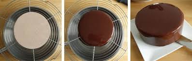 Glacage Miroir Au Chocolat Empreinte Sucree Glacage Miroir Chocolat Miroir Chocolat Glacage Miroir