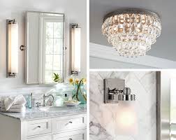 My bathroom had only two usable studs, very close to the center of the light fixture. How To Perfectly Light Your Bathroom Pottery Barn