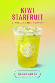 It S A Cool Kiwi Summer Starbucks Drinks Recipes Healthy Starbucks Drinks Healthy Starbucks