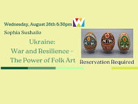 Ukraine: War and Resilience – The Power of Folk Art