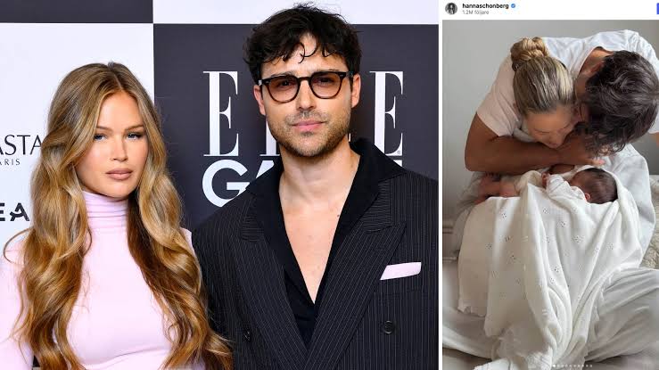 Eric Saade och Hanna Schönberg har fått barn