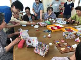 手芸教室を開催しました 特別養護老人ホームサンアップルホームグループ