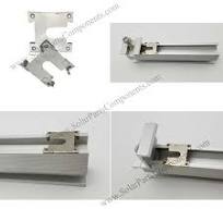 PV module grounding clips washers and plates