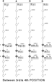 technique upright bass fingering charts faq courtesy of