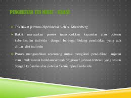 22 jenis tes kepribadian psikologi dan inteligensi psikologi mania. Tes Minat Bakat Ppt Download