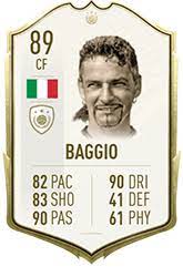 Join the discussion or compare with others! Roberto Baggio Fifa 21 Icon Player