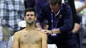 Новак джокович | novak djokovic. Novak Djokovic Ratselraten Um Verletzte Schulter Statement Bei Twitter Eurosport