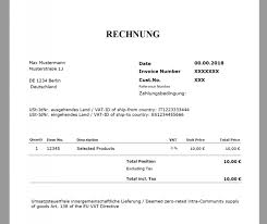 Die gutschrift ist eine rechnung, die vom leistungsempfänger ausgestellt wird. Scrollen Unsere Druckbar Von Reverse Charge Rechnung Vorlage Rechnung Vorlage Rechnungsvorlage Rechnung
