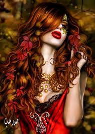 Beauty Illustration Digital Portrait Art