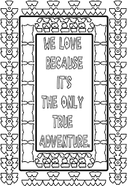 Each single sided page features a classic quote about love and a relaxing illustration for coloring. Free Coloring Pages For Kids And Adults