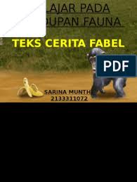Ppt materi teks fabel kelas 7 kurikulum 2013. Teks Cerita Fabel Pdf