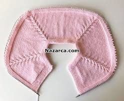 Pitircikli Kol Kesimli Firfirli Bebek Yelek Yapimi Nazarca Com Bebek Yelek Yelek Baby Knitting Patterns