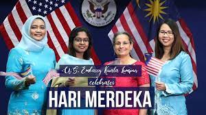 Lirik lagu hari merdeka tujuh belas agustus tahun empat lima itulah hari kemerdekaan kita hari merdeka nusa perarakan hari kebangsaan malaysia ke 60th. Selamat Hari Merdeka Ke 62 U S Embassy In Malaysia