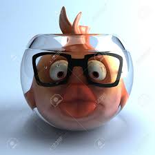 Cartoon Fish With Glasses In A Fish Bowl Stock Photo Picture And Royalty Free Image Image 82325369 Contemporary marble folded rim bowl. cartoon fish with glasses in a fish bowl