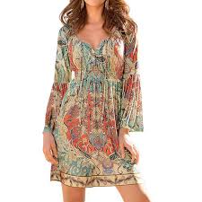 Shop at saks fifth avenue for the latest designer women's apparel, men's apparel, shoes, handbags, beauty and more. Zxzy Zxzy Boho Style Women Dress Long Sleeve Beach Summer Dresses Floral Print Vintage Maxi Dress Walmart Com Walmart Com