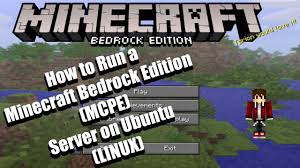 The default raspberry pi setup is good enough for most users. How To Run Minecraft Bedrock Dedicated Server Mcpe Ubuntu Linux Youtube