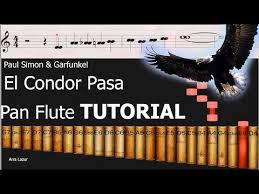 El Condor Pasa Paul Simon Garfunkel Pan Flute Tutorial Youtube Paul Simon Simon Garfunkel Pan Flute