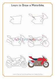 Learn To Draw A Motorbike This tutorial will show you how to draw buildings for a village or town map to use with dungeons & dragons and other fantasy roleplaying games. learn to draw a motorbike