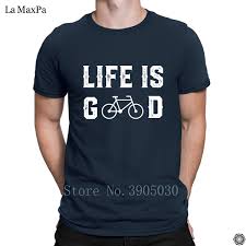 Us 13 9 12 Off Outfit Sunlight Men T Shirt Life Is Good Vintage Funny Cyclings Bikes Cyclist T Shirt Funny Casual Men Tshirt S 3xl Funky Cheap In