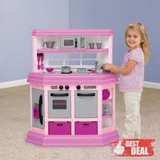 Pretend Play Toys For Girls Plastic Kitchen Cooking Play Set Christmas Gift Pink Americanplast Kids Pretend Play Kitchen Cooking Toys Play Kitchen Accessories