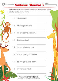 We provide questions, sample papers based on exact pattern of level 1 and level 2 olympiads. Conjunctions Punctuations Opposites Worksheets For Class 1 Learnbuddy In