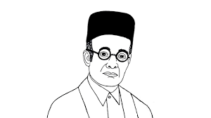 Savarkar was also chargesheeted in the assassination of mahatma gandhi but was subsequently exonerated, largely because no. How To Draw Veer Savarkar Drawing Youtube