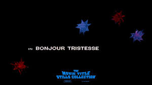 Gratuites pour usage commercial pas d'attribution nécessaire libres de droits. Saul Bass Bonjour Tristesse 1958 Title Sequence Youtube
