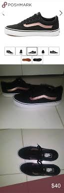 Black And Rose Gold Vans Vans Black And Rose Gold Shoes Gold Shoes Rose Gold Shoes Vans