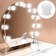 Free Shipping Led Bulb Makeup Vanity Mirror Lights Dress Women Camera Selfie Ring Light Shopee Philippines