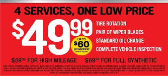 49 99 Four Services One Low Price Offer For January 2016 Coupons Firestone Oil Change