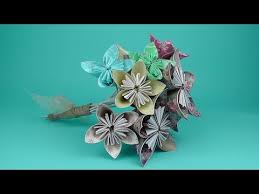 Check spelling or type a new query. How To Make An Origami Flower Bridal Bouquet Tutorial Wedding Diy Youtube