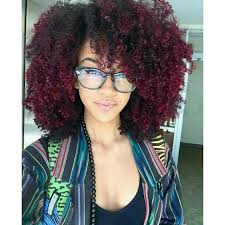 Burgundy Highlights Curly Hair Styles Natural Hair Styles Hair Styles