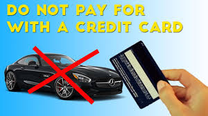 Making a down payment or buying a car outright with a credit card may not seem like a great idea. Should You Buy A Car With A Credit Card Youtube