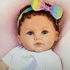 One-Of-A-Kind Katherine‎ Poseable Baby DollHandcrafted of RealTouch® vinyl