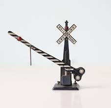 Black And White Rail Road Sign Vintage Railroad Crossing Sign Lionel Trains Toy Train Railroad Crossing Signs Lionel Trains