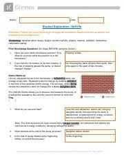 › gizmo waves answer key pdf answer. Aleena Bola Gizmos Half Life Pdf Name Date Student Exploration Half Life Directions Follow The Instructions To Go Through The Simulation Respond To Course Hero